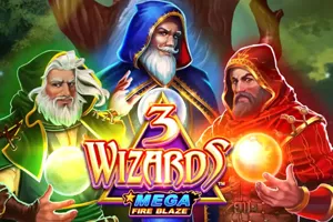 Playtech : Mega Fire Blaze: 3 Wizards - MG138