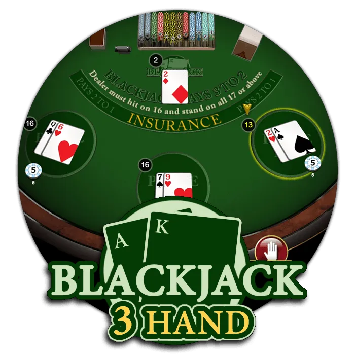 Blackjack 3 Hand - MG138