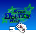 Bonus Deuces Wild 5 Hand - MG138