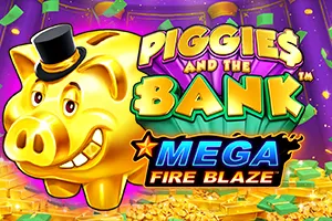 Playtech : Mega Fire Blaze: Piggies and the Bank™ - MG138
