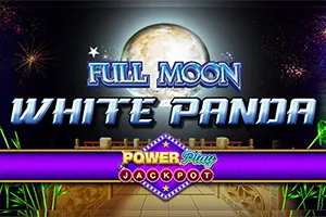 Playtech : Full Moon: White Panda PowerPlay Jackpot - MG138