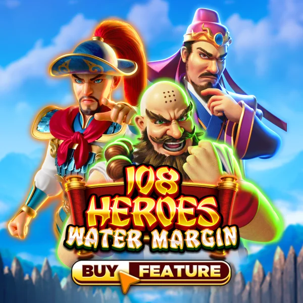 Microgaming : 108 Heroes Water Margin - MG138