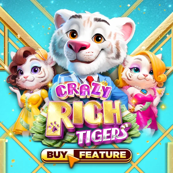 Microgaming : Crazy Rich Tigers - MG138