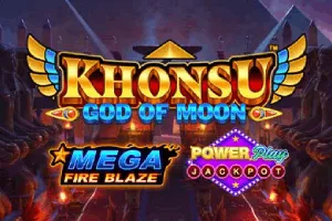 Playtech : Mega Fire Blaze: Khonsu God of Moon PowerPlay Jackpot - MG138